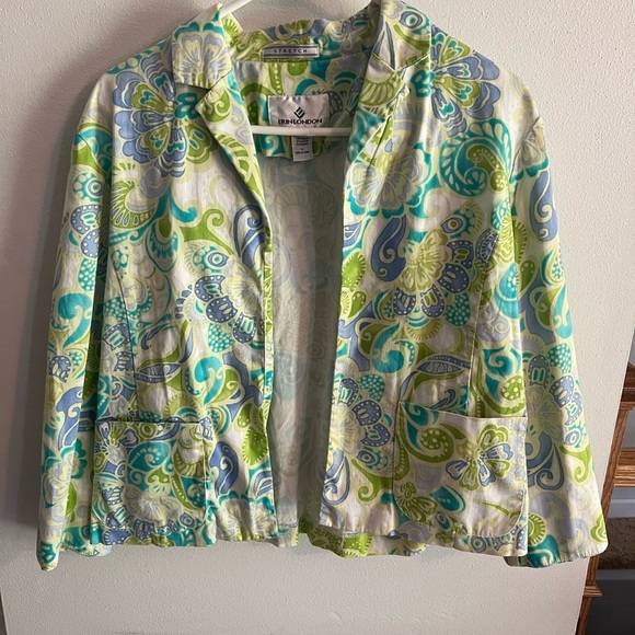 erin london Jackets & Blazers - Erin London floral lightweight jacket